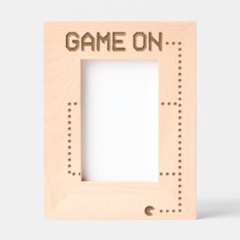 Game on gegraveerde lijstjes