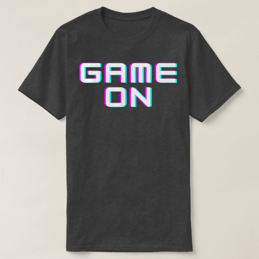 Game On Gift for Game Lover Toddler Kids Video Gam T-shirt (Design voorkant)