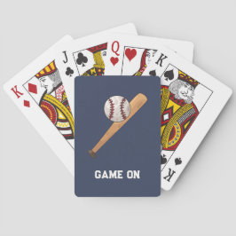 Game on! Honkbal thema Pokerkaarten