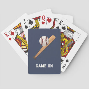 Game on! Honkbal thema Pokerkaarten