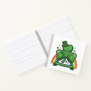 Game On Iers Geluk St. Patrick's Dag Game Notitieboek
