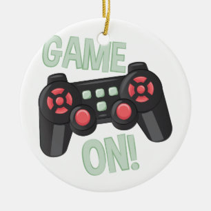 Game On Keramisch Ornament