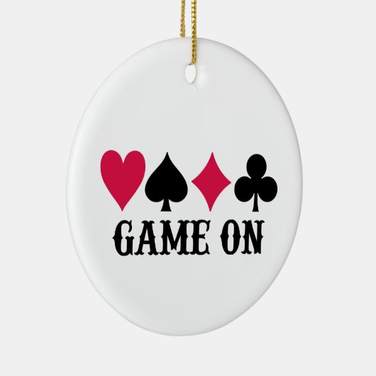 Game On Keramisch Ornament (Rechts)