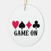 Game On Keramisch Ornament (Links)