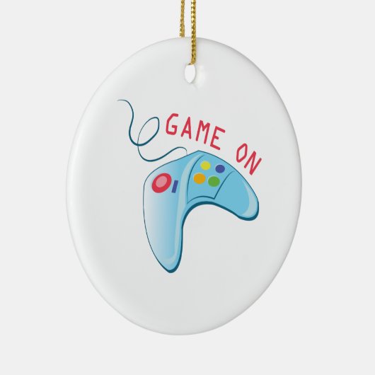 Game On Keramisch Ornament (Rechts)