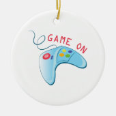 Game On Keramisch Ornament (Voorkant)