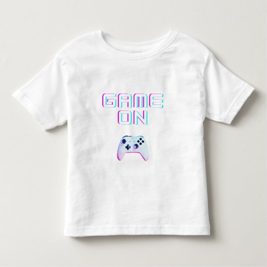 Game On Kinder Shirts (Voorkant)