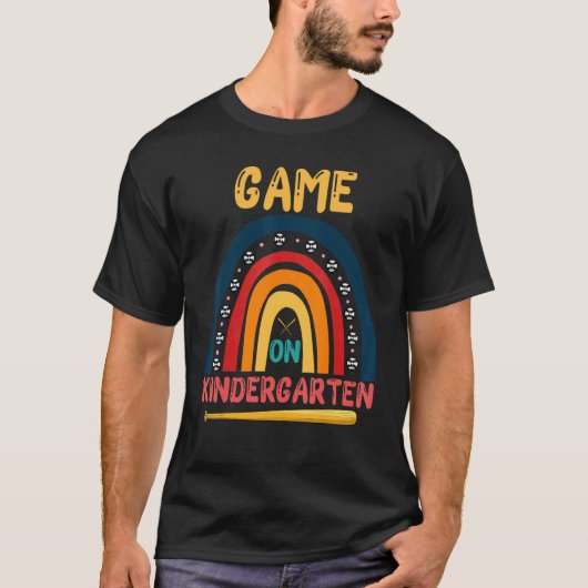 Game On Kindergarten Welcome Back to School T-shirt (Voorkant)