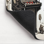 Game On: Klassieke Arcade Retro Muismat (Hoek)