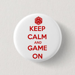 Game On-knop Ronde Button 3,2 Cm