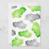 Game On Level Up Video Game Birthday-uitnodigingen Kaart (Achterkant)