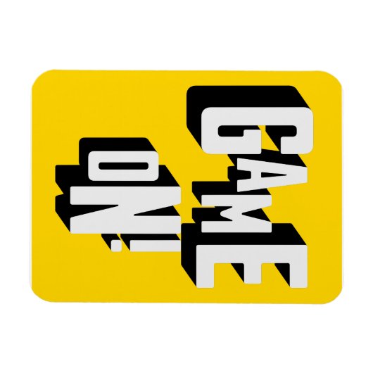 Game On Magneet (Horizontaal)