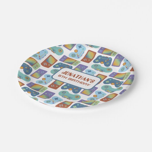 Game On Papieren Bordje (Gekanteld)