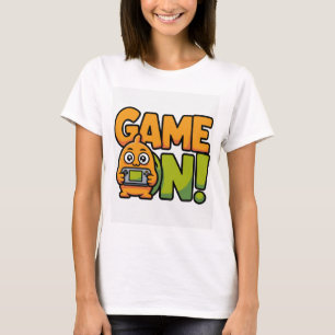 Game On Schattig Monster Gamer Kids & Tiener T-Shi T-shirt