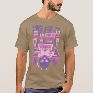 Game On Schattige Geek Nerd Kat Kado T-shirt