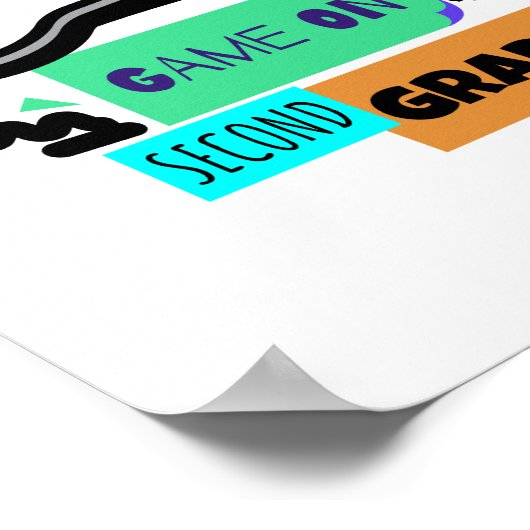 Game on Second Grade - Eerste dag van 2e graad ter Poster (Hoek)