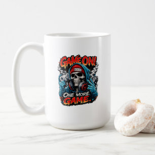 Game On Skull Gamer Koffiemok Streetwear Gaming