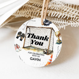 Game On Soccer Birthday Party Favor Tags Bedankjes Labels