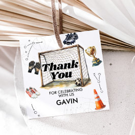 Game On Soccer Birthday Party Favor Tags Bedankjes Labels