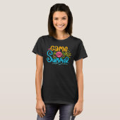 Game On Summer Loading Last Day Of School Summer G T-shirt (Voorkant volledig)
