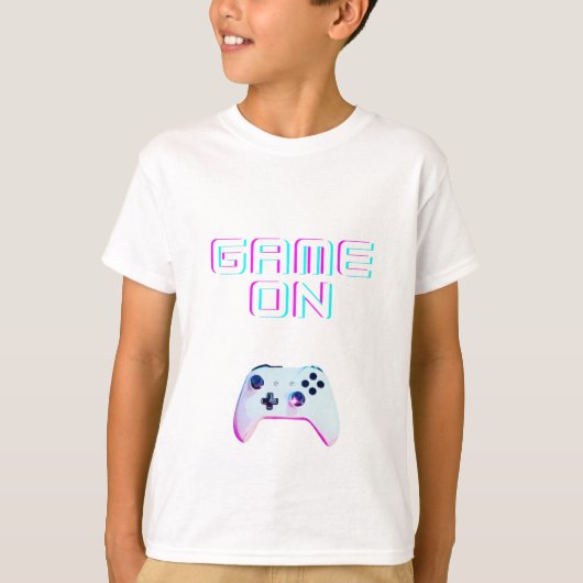Game On T-shirt (Voorkant)