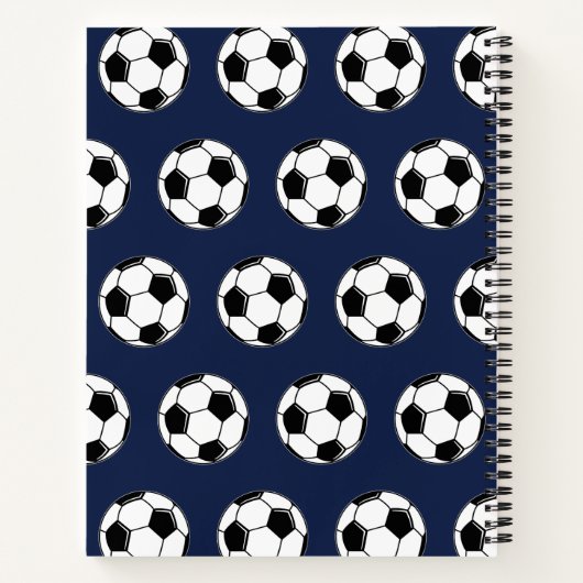 Game On Terug Naar School Voetbal, Voeg Cijfer Naa Notitieboek (Achterkant)