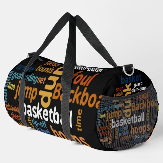 Game On the Go: Basketbal Accessoire Kleurrijke Te Plunjezak (Rechterhoek)