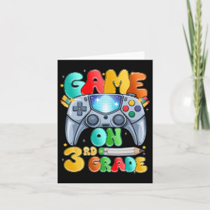 Game On Third 3rd Grade Terug naar school niveau o Kaart