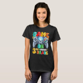 Game On Third 3rd Grade Terug naar school niveau o T-shirt (Voorkant volledig)