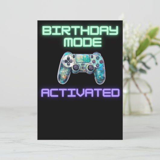 Game On: Verjaardagsmodus geactiveerd! Niveau Kaart (Staand voorkant)