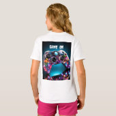 Game On Vibrant T-shirt (Achterkant volledig)