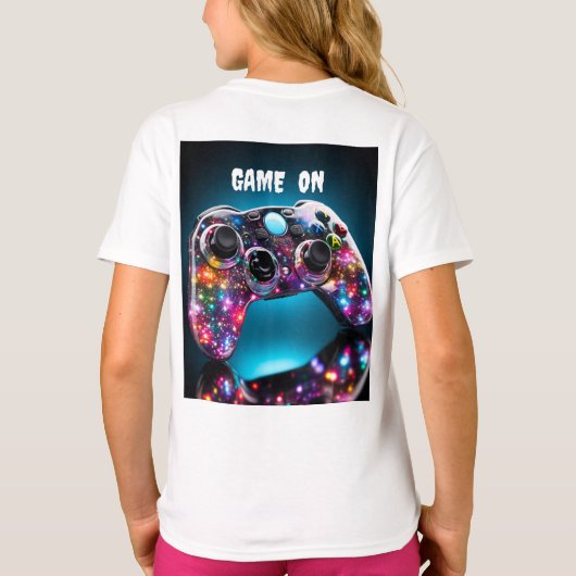 Game On Vibrant T-shirt (Achterkant)