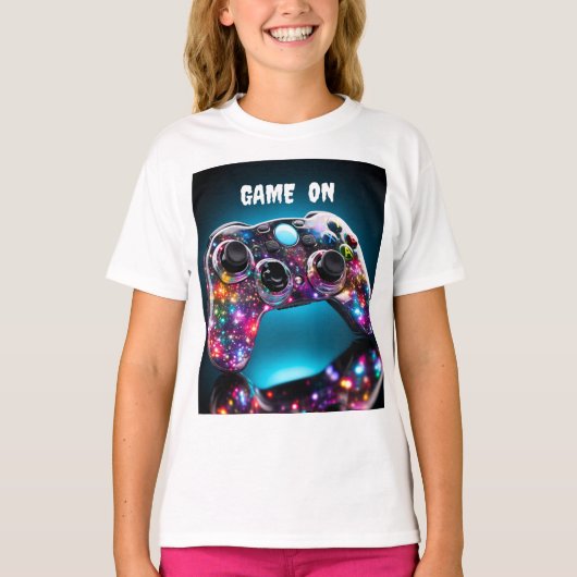 Game On Vibrant T-shirt (Voorkant)