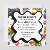 Game On! Video Boy's Gaming verjaardag Kaart (Achterkant)