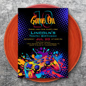 Game On Video Game Controller Verjaardag Kaart