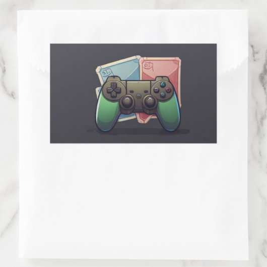 Game On: Video Joypad Sticker Design (Tas)