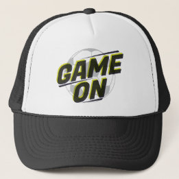 Game On Voetbal Bal Grafisch © GraphicLoveShop Trucker Pet