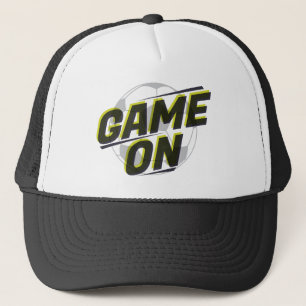 Game On Voetbal Bal Grafisch © GraphicLoveShop Trucker Pet