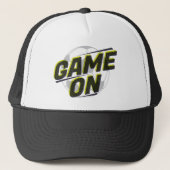 Game on Voetbal Grafisch © GraphicLoveShop Trucker Pet (Voorkant)