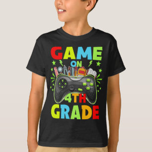 Game op 4e graad terug naar 4e niveau niet vergren t-shirt