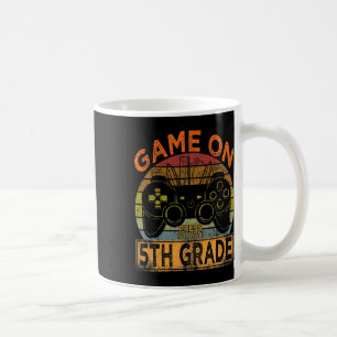 Game op 5e klas Welkom terug naar school Gamer Boy Koffiemok