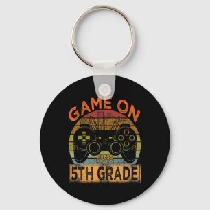 Game op 5e klas Welkom terug naar school Gamer Boy Sleutelhanger