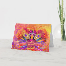 Game op kalkoenen Wenskaart Kaart