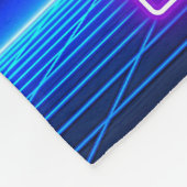 Game op neonvideogamer fleece deken (Hoek)