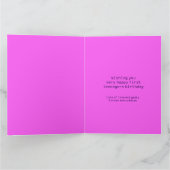 Game op pixel gamer 16e verjaardag dochter kaart (Binnen)