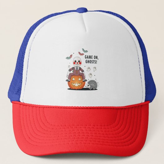 Game op spoken Halloween Trucker Pet (Voorkant)