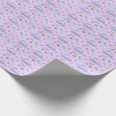 Game op verpakkingspapier cadeaupapier (Hoek)