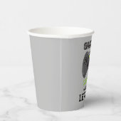 Game Op Videospel Niveau Omhoog Verjaardag Papieren Bekers (Rechts)