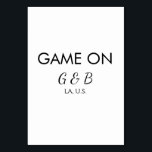 Game op voeg koppel naam huwelijksfeest plaats sta kaart<br><div class="desc">ontwerp</div>