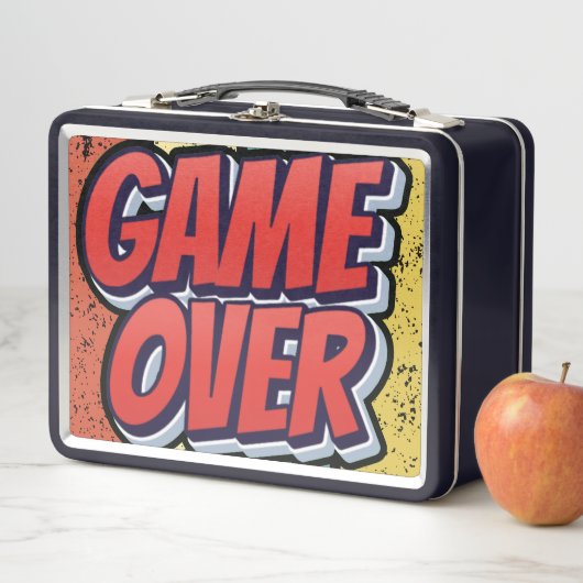 Game over. (In situ)